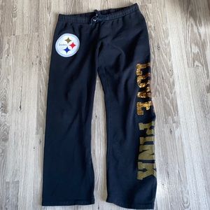 Steelers Pink Sweat Pants